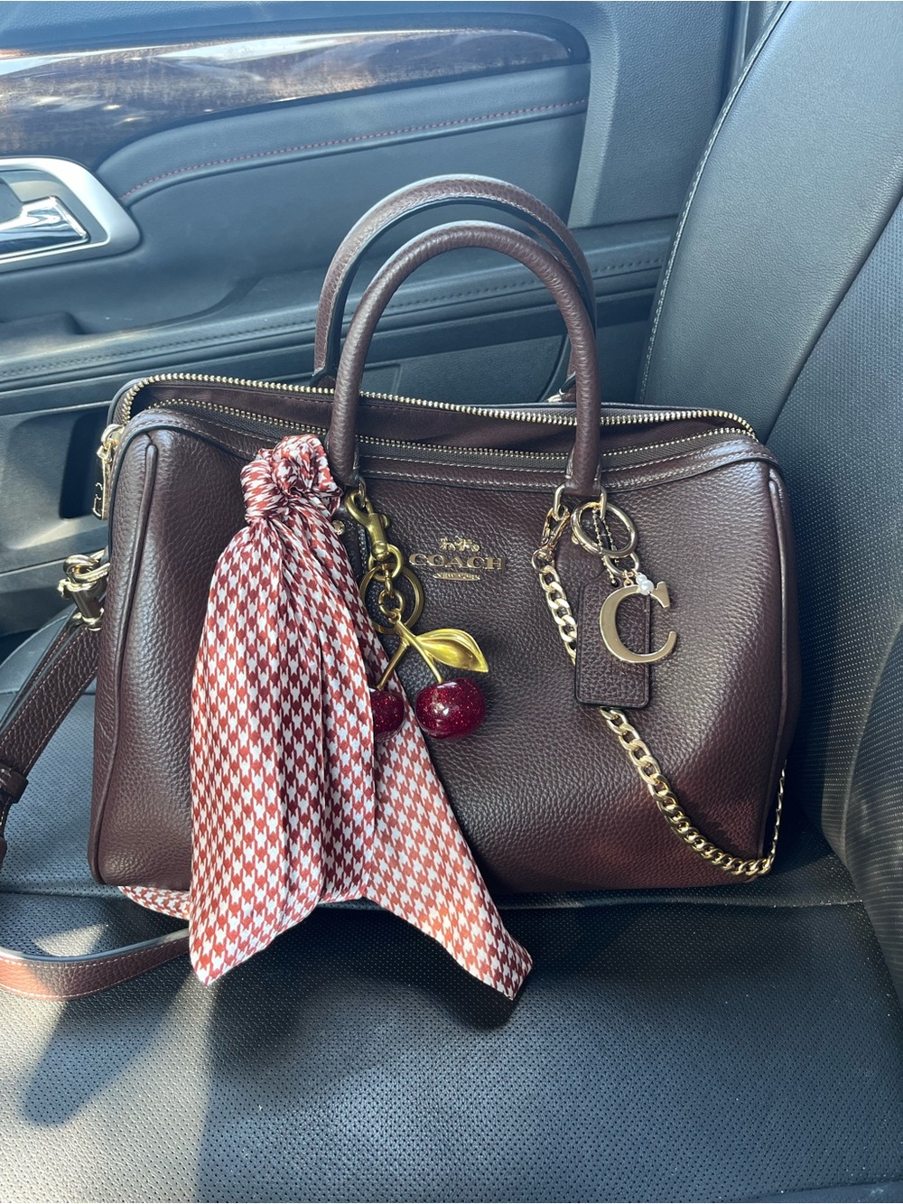 Coach Large Slouchy Rowan in Maple